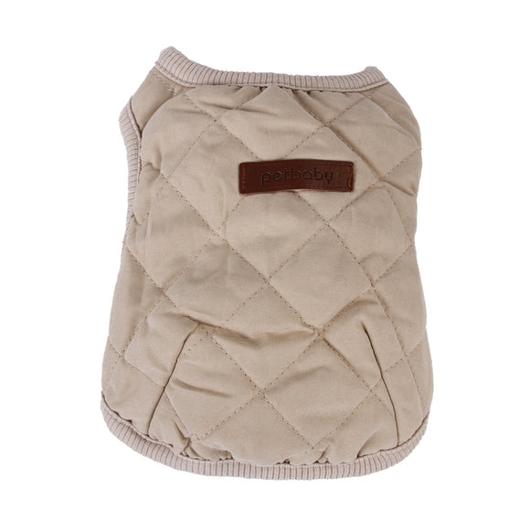Chaleco Acolchado Cuadrille para Perros - Abrigo Invernal