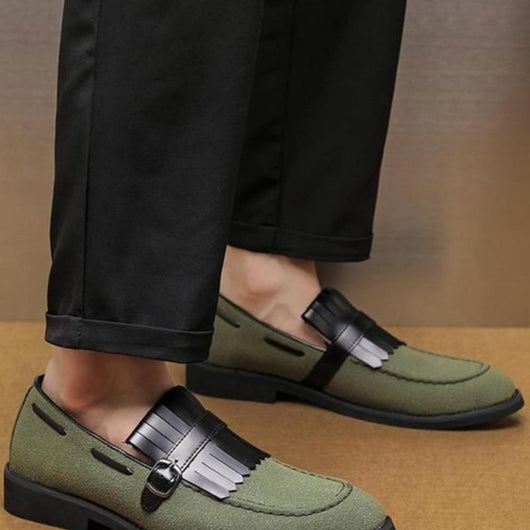Mocasines Clásicos para Hombre con Detalles de Borla - Image 4