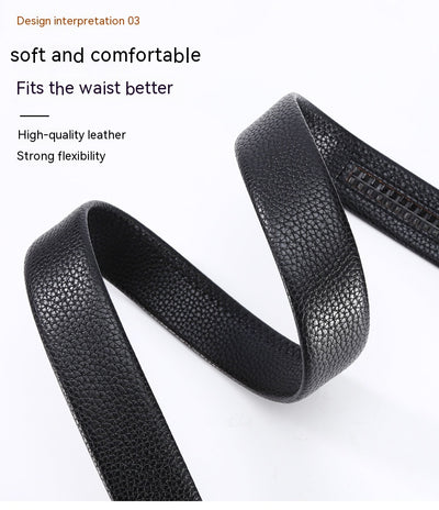 Cinturón de Cuero para Hombre con Hebilla Automática - Image 56