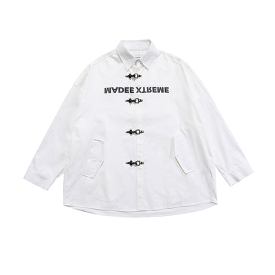 Camisa de Manga Larga con Estampado de Letras Urbanas Europeo-Americano para Hombre - Image 7