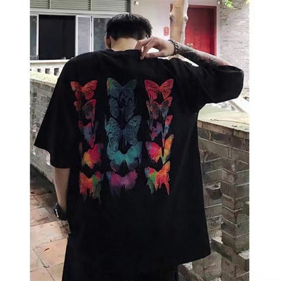 Camiseta Manga Corta para Hombre - Ajuste Holgado y Fresca para Verano - Image 11