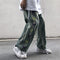 Men's Relaxed Wash Straight Wide Leg Jeans