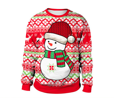 Suéter Navideño Divertido Santa y Elfo para Hombre y Mujer - Image 23