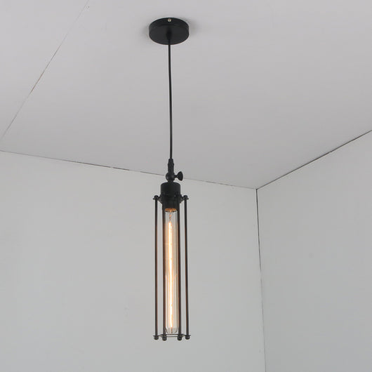 Lámpara Colgante Comedor Hierro Forjado Estilo Americano Minimalista - Image 8