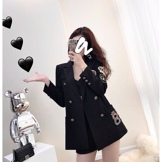 Conjunto de Dos Piezas con Blazer Bordado - Tendencia Fashion - Image 5