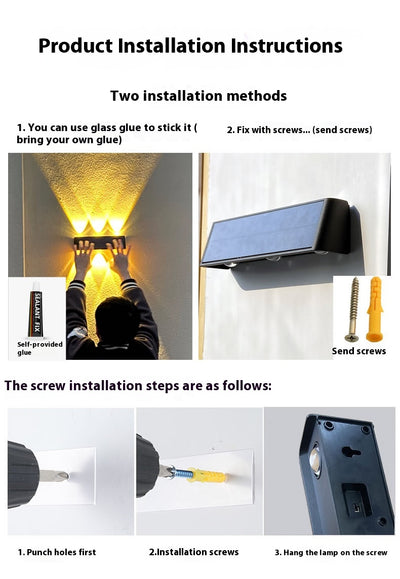 Lámpara Solar LED para Exterior - Iluminación Inteligente para Patios y Jardines - Image 17