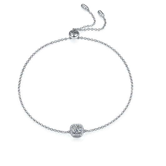 Pulsera de Plata 925 Estilo Ins con Diamantes - Diseño Minimalista y Elegante - Image 8