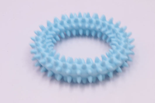 Juguete Masticable para Perros Anillo Espinado TPR - Limpieza Dental y Entrenamiento - Image 12