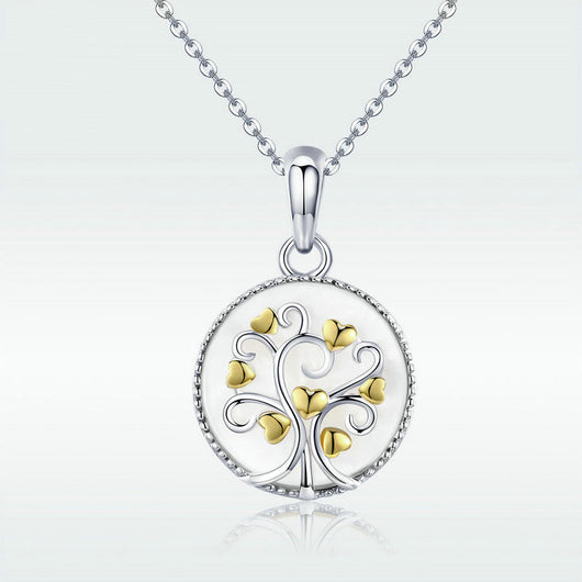 Collar de Plata Esterlina con Baño de Oro - Diseño Ovalado para Mujer - Image 2