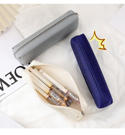 Estuche Organizador de Útiles Escolares Monócromo con Cierre - Tela Oxford - Image 14