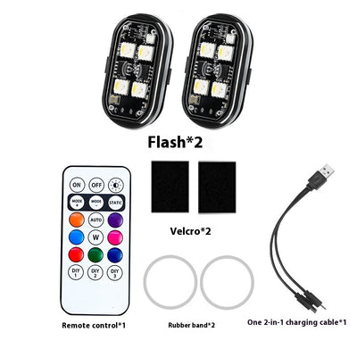 Luz de Advertencia Inalámbrica para Motocicleta con Control Remoto - Image 7