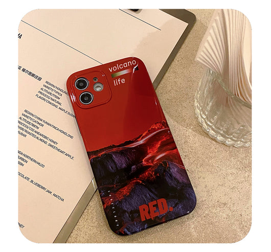 Funda iPhone 12 Clory Original Volcano Rojo - Protección Premium - Image 2