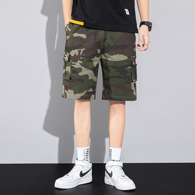 Pantalones Cortos Overol Hombre Estilo Verano - Diseño Suelto Trendy - Image 6