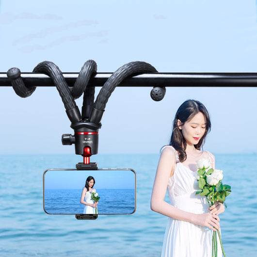 Soporte Ajustable para Cámara y Micrófono - Trípode Profesional para Streaming en Vivo - Image 6