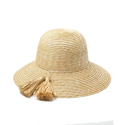 Sombrero de Paja con Flecos de Rafia para Decoración - Image 12