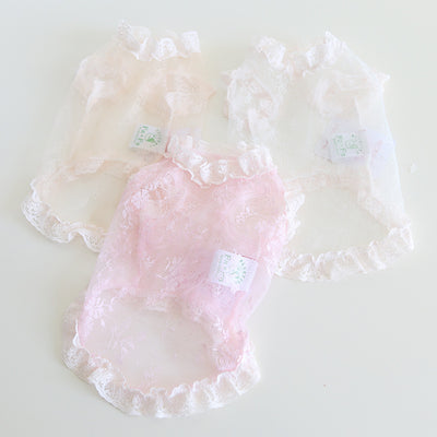 Chaleco de Encaje Antiestático para Mascotas - Ropa Elegante para Perros y Gatos - Image 31