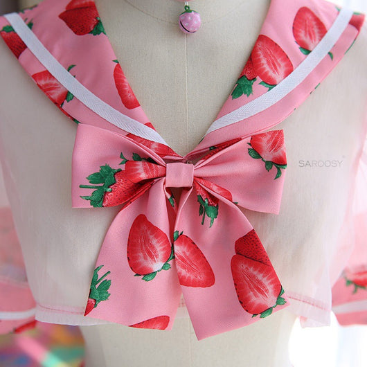 Lencería Cosplay Mesh Transparente Adorable - Image 12