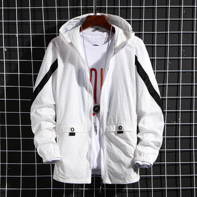 Chaqueta Deportiva Impermeable con Capucha para Hombre - Image 5