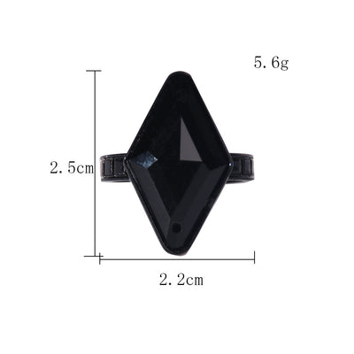 Juego de Anillos de Nogal Negro Exquisito - Image 10