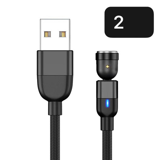 Cable de Carga Magnético 3 en 1 con Rotación 540° - Image 4