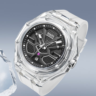 Reloj de Cuarzo Luminoso Transparente Resistente al Agua - Image 12