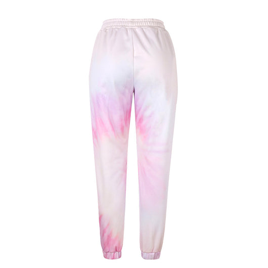 Pantalones Holgados Cintura Alta con Estampado Tie-Dye - Image 6