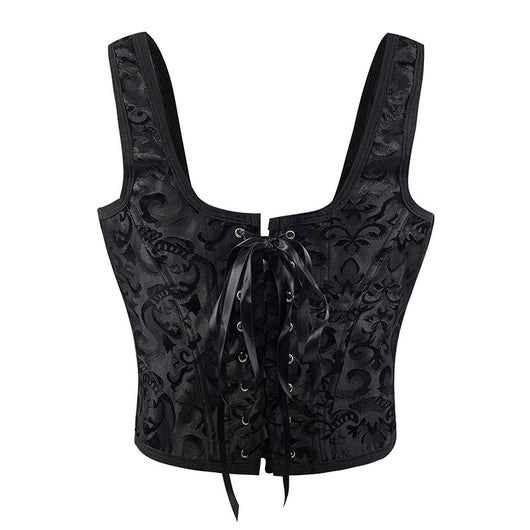 Bustier Reductor Retro con Cierre y Soporte de Sujetador Integrado - Image 5
