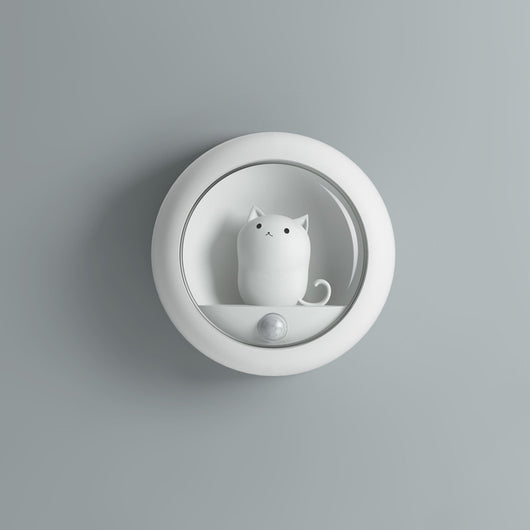 Lámpara Nocturna Inteligente con Sensor de Movimiento - Diseño Gato para Dormitorio - Image 6