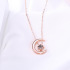 Collar de Plata Esterlina con Luna y Estrellas - Cadena Clavícula Delicada - Image 3