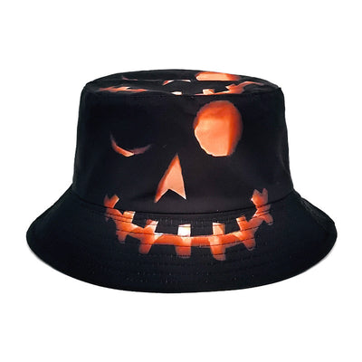 Sombrero Bucket de Halloween con Diseños de Calabaza Divertida - Image 11