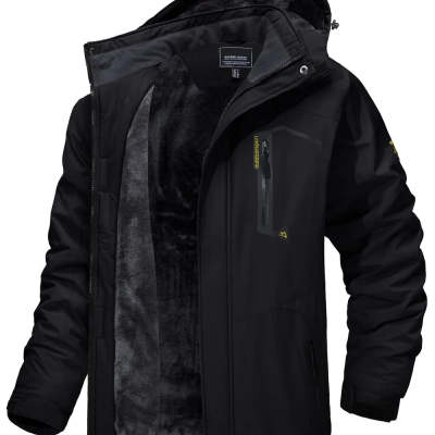 Chaqueta Térmica Impermeable para Hombre - Abrigo Grueso Invierno y Otoño - Image 18