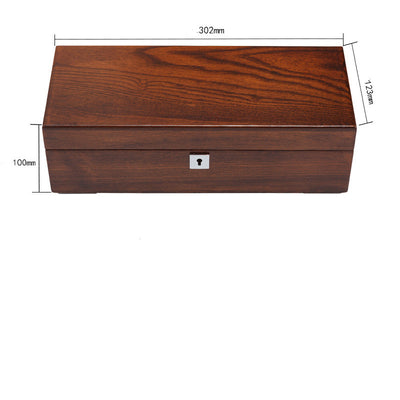 Joyero de Madera Maciza Doble Capa con Cerradura de Seguridad - Image 7