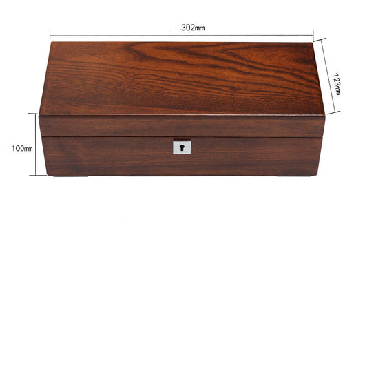 Joyero de Madera Maciza Doble Capa con Cerradura de Seguridad - Image 7