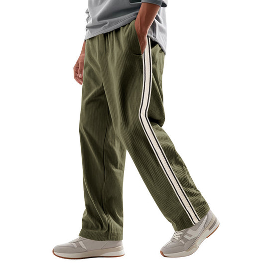 Pantalones de Chándal Holgados con Franja Lateral para Hombre - Image 20