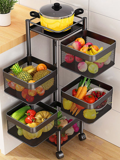 Carrito Organizador de Verduras con Ruedas - Image 22