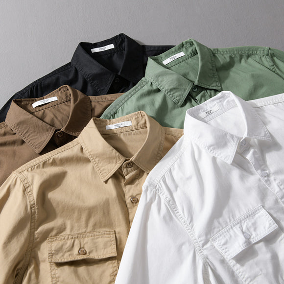 Polo Cargo Casual Hombre Colores Sólidos