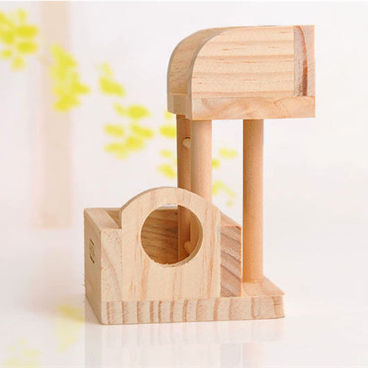 Torre de Observación para Hámster - Juguete Antimordedera de Madera - Image 4
