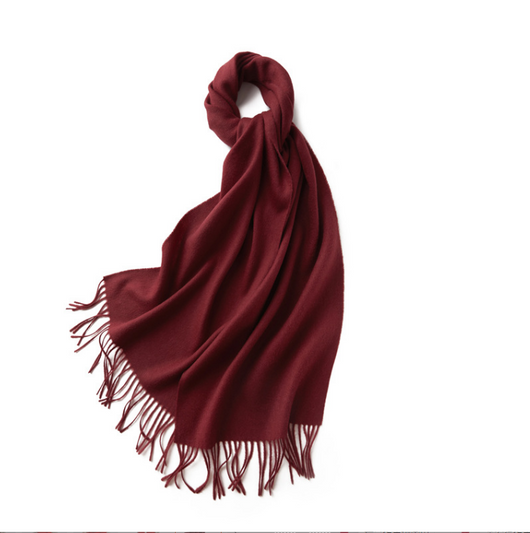 Bufanda de Cachemira Suave para Mujer - Colores Lisos y Elegantes - Image 3