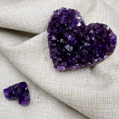 Ornamento Corazón de Amatista - Pequeño Talismán del Amor - Image 8