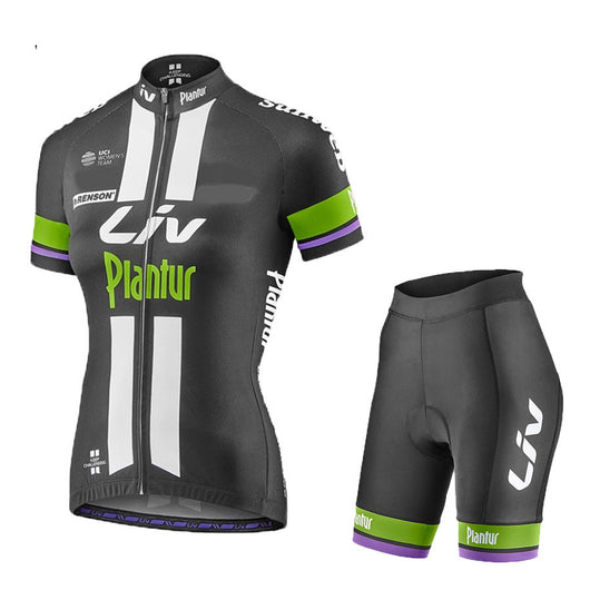 Conjunto de Ciclismo LIV para Mujer - Jersey y Shorts Transpirables de Verano - Image 7
