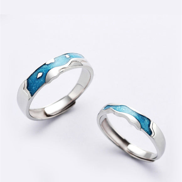 Anillo de Plata Esterlina para Parejas