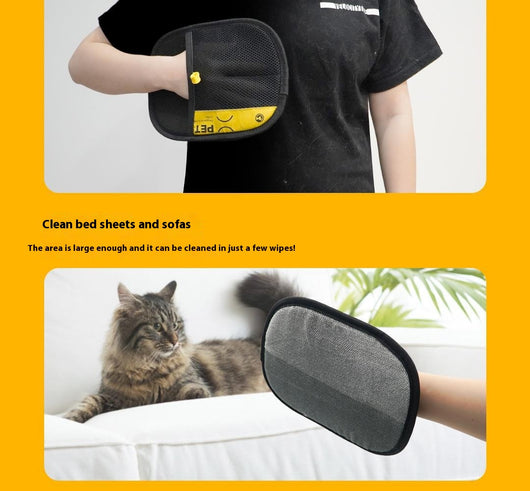 Guantes Despeluantes para Mascotas - Limpieza Portátil del Hogar - Image 9