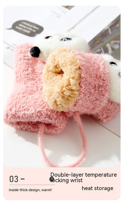 Guantes Cálidos para Bebé con Diseño Cartoon - Manoplas de Invierno - Image 13