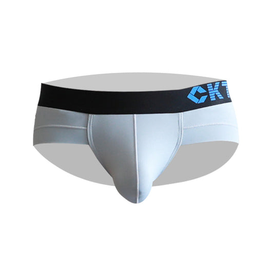 Calzoncillos de Seda de Hielo Transpirables y Elásticos de Cintura Baja para Hombre - Image 3
