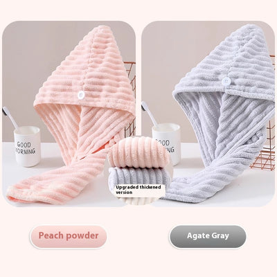 Toalla Turbante Absorbente Candy Velvet para Secar Cabello - Image 11