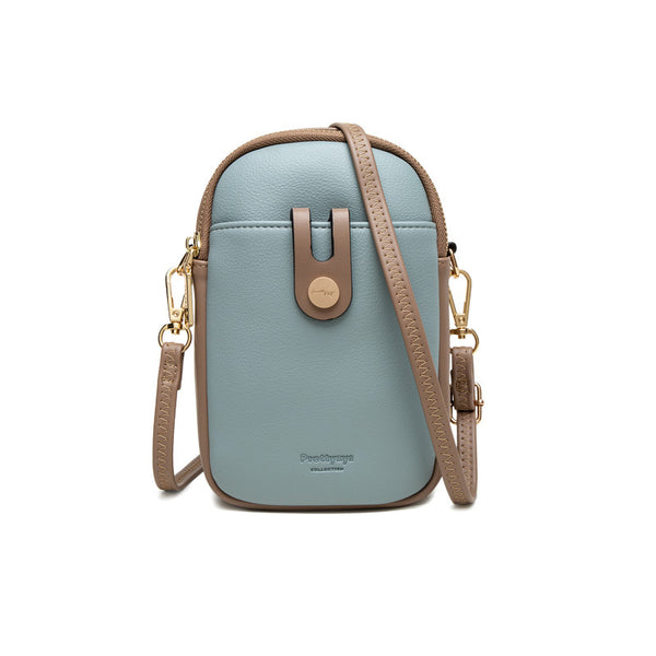 Bolsa Mensajera de Moda Japonesa y Coreana con Combinación de Colores - Image 3