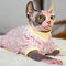Camiseta de Algodón Antidesgarres para Gatos