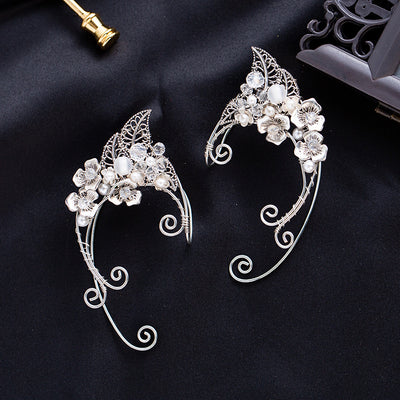 Aretes Hada Artesanales con Clip en Hueso - Image 12