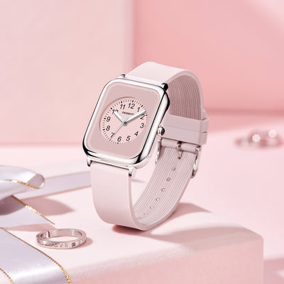 Reloj Cuadrado Impermeable para Mujer Sofisticado y Elegante - Image 9