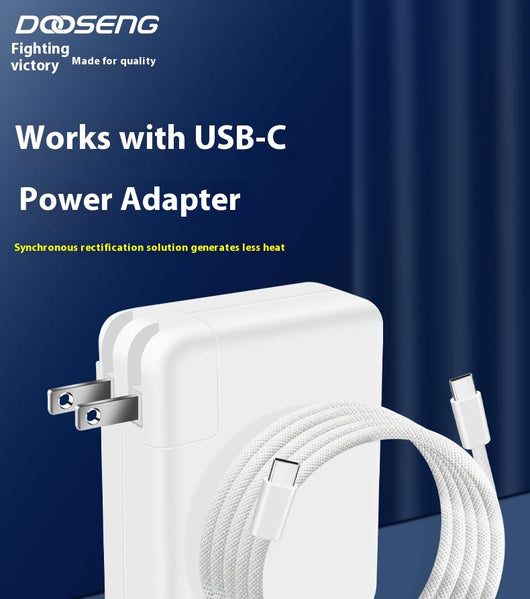 Cargador USB-C 140W con Cable de Datos - Adaptador Rápido Type-C - Image 7